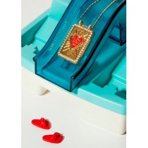 MYA-BAY Red Heart Boheme Κολιέ