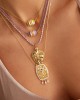 MYA-BAY Purple Talisman Κολιέ