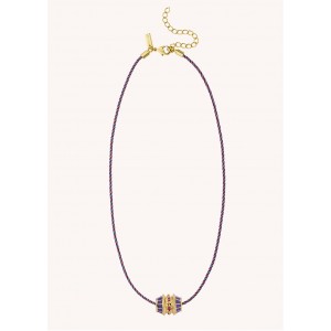 MYA-BAY Talisman Purple Κολιέ