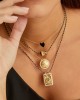 MYA-BAY Black Talisman Κολιέ
