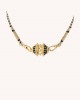MYA-BAY Big Talisman Black Κολιέ