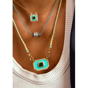 MYA-BAY Yucatan Turquoise Κολιέ