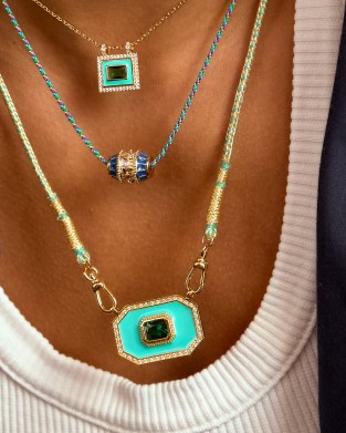 MYA-BAY Yucatan Turquoise Κολιέ