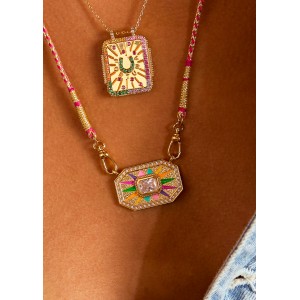 MYA-BAY Yucatan Light Rainbow Κολιέ