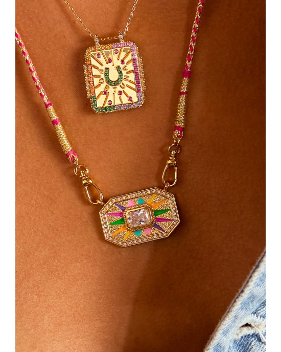 MYA-BAY Yucatan Light Rainbow Κολιέ