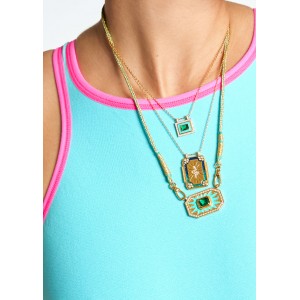 Mya-BAY Yucatan Light Turquoise Κολιέ