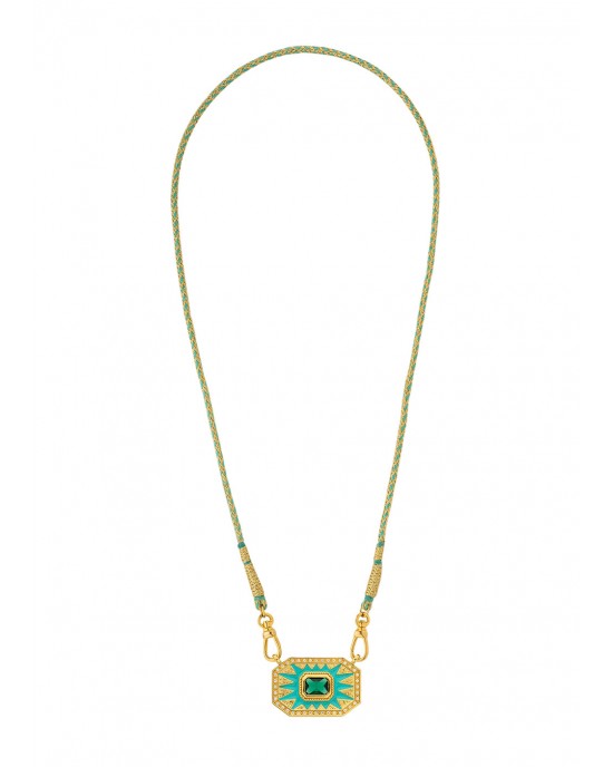 Mya-BAY Yucatan Light Turquoise Κολιέ