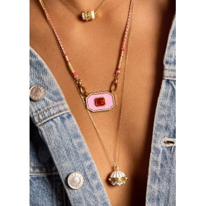 MYA-BAY Yucatan Pink Κολιέ