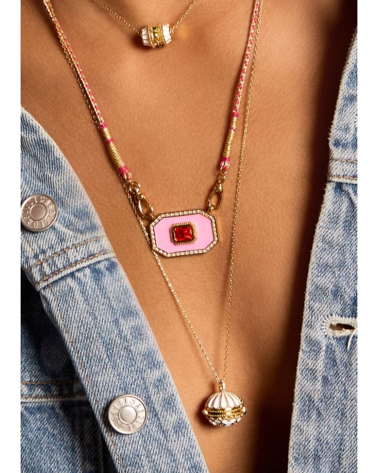 MYA-BAY Yucatan Pink Κολιέ