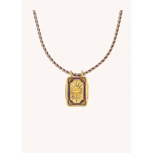 MYA-BAY Mystic Purple Twice Boheme Κολιέ