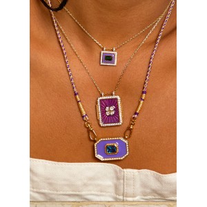 MYA-BAY Clover Bohemian Κολιέ