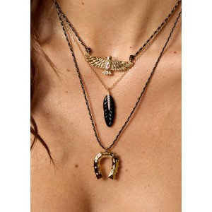 MYA-BAY Gold Horseshoe Κολιέ MYA-BAY Gold Horseshoe Κολιέ