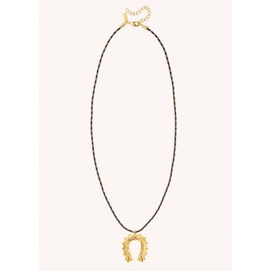 MYA-BAY Gold Horseshoe Κολιέ