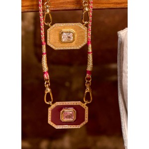 MYA-BAY Burgundy Yucatan Κολιέ MYA-BAY Burgundy Yucatan Κολιέ