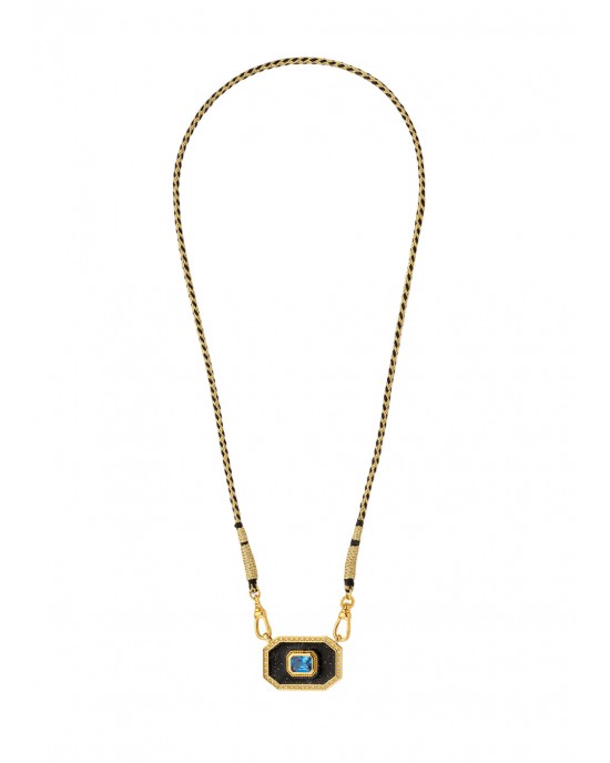 MYA-BAY Yucatan Shiny Black Κολιέ