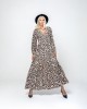 Mamoush Sara Animal Print Maxi Φόρεμα