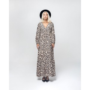 Mamoush Sara Animal Print Maxi Φόρεμα