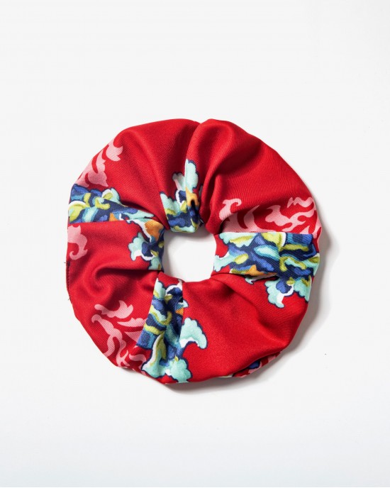 Mamoush Scrunchies Red Για Τα Μαλλιά