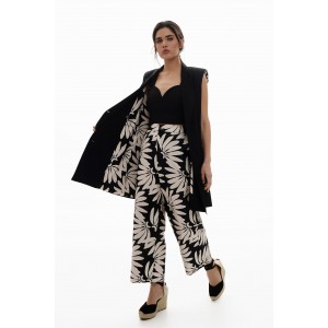 Mamoush Alina Vest Lined Black Φόρεμα