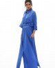 Mamoush Silvia Oversized Long Electric Blue Φόρεμα
