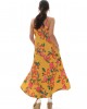 Mamoush Mary Loose Printed Yellow Φόρεμα