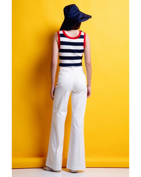Mamoush Marina Blue White Stripes Μπλούζα