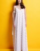 Mamoush Alina White Cherry Maxi Φόρεμα