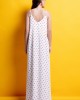 Mamoush Alina White Cherry Maxi Φόρεμα