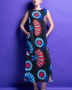 Mamoush Renny Black Fan Midi Φόρεμα