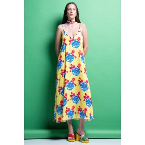 Mamoush Elly Yellow Φόρεμα