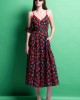 Mamoush Alma Strawberries Black Φόρεμα