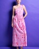 Mamoush Holly Pink Midi One Shoulder Φόρεμα