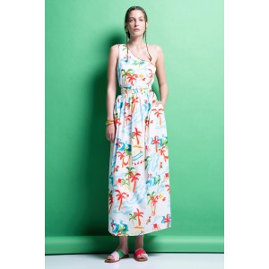 Mamoush Holly Midi One Shoulder Φόρεμα