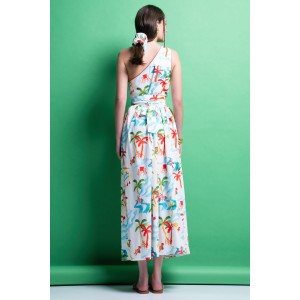 Mamoush Holly Midi One Shoulder Φόρεμα
