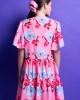 Mamoush Ariana Pink Mini Φόρεμα