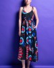 Mamoush Danna Black Fan Midi Φόρεμα