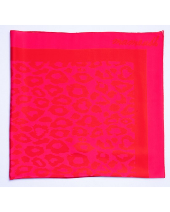 Mamoush Alyssa Pink Animal Print Μαντήλι/Παρεό