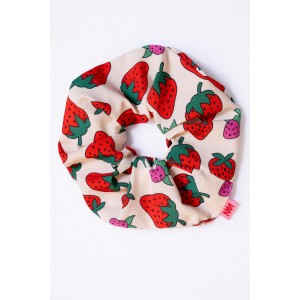 Mamoush Scrunchies White Strawberries Για Τα Μαλλιά Mamoush Scrunchies White Strawberries Για Τα Μαλλιά