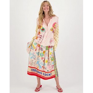 Me369 Alina Lucky Me Crew Neck Πουκάμισο