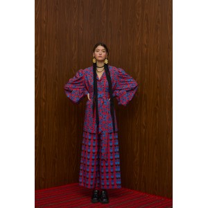 Melitta Berdes Πουκάμισο & Hrami Παντελόνι Petes Red/Blue