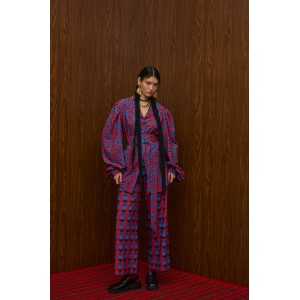 Melitta Berdes Πουκάμισο & Hrami Παντελόνι Petes Red/Blue