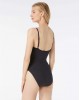 MICHAEL Michael Kors Solids Ολόσωμο Μαγιό With Logo Belt Black