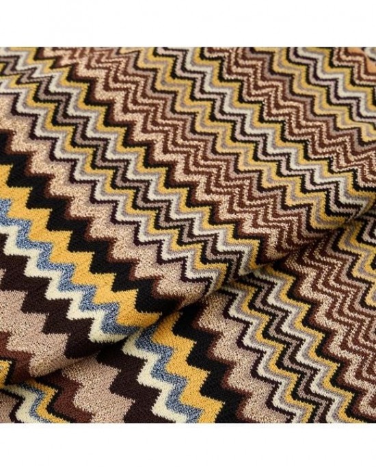 Missoni Zigzag Pattern And Fringes Κασκόλ