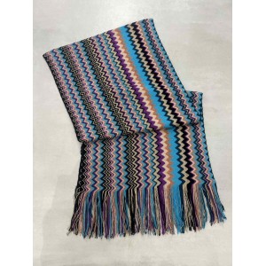 Missoni Zigzag Pattern And Fringes Κασκόλ