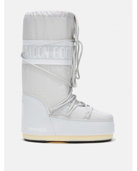 Moon Boot Icon Nylon Glacier Grey Μπότες Χιονιού