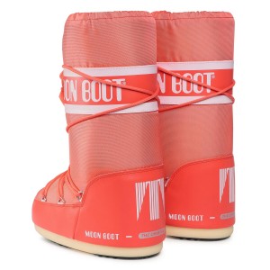 Moon Boot Nylon Μπότες Χιονιού Κοραλλί