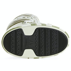 Moon Boot Classic Zebra Μπότες Χιονιού Λευκό/Sage