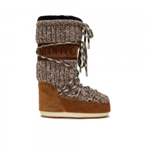 Moon Boot Icon Wool Μπότες Χιονιού Sigaro
