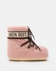 Moon Boot Icon Low Fleece Pink Μπότες Χιονιού