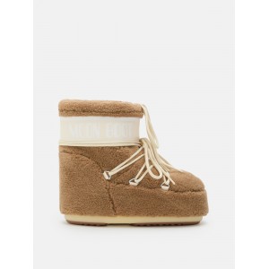 Moon Boot Icon Low Fleece Camel Μπότες Χιονιού